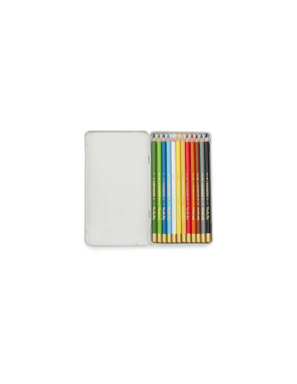 12 crayons de couleurs L'Explorateur Le Jardin du Moulin