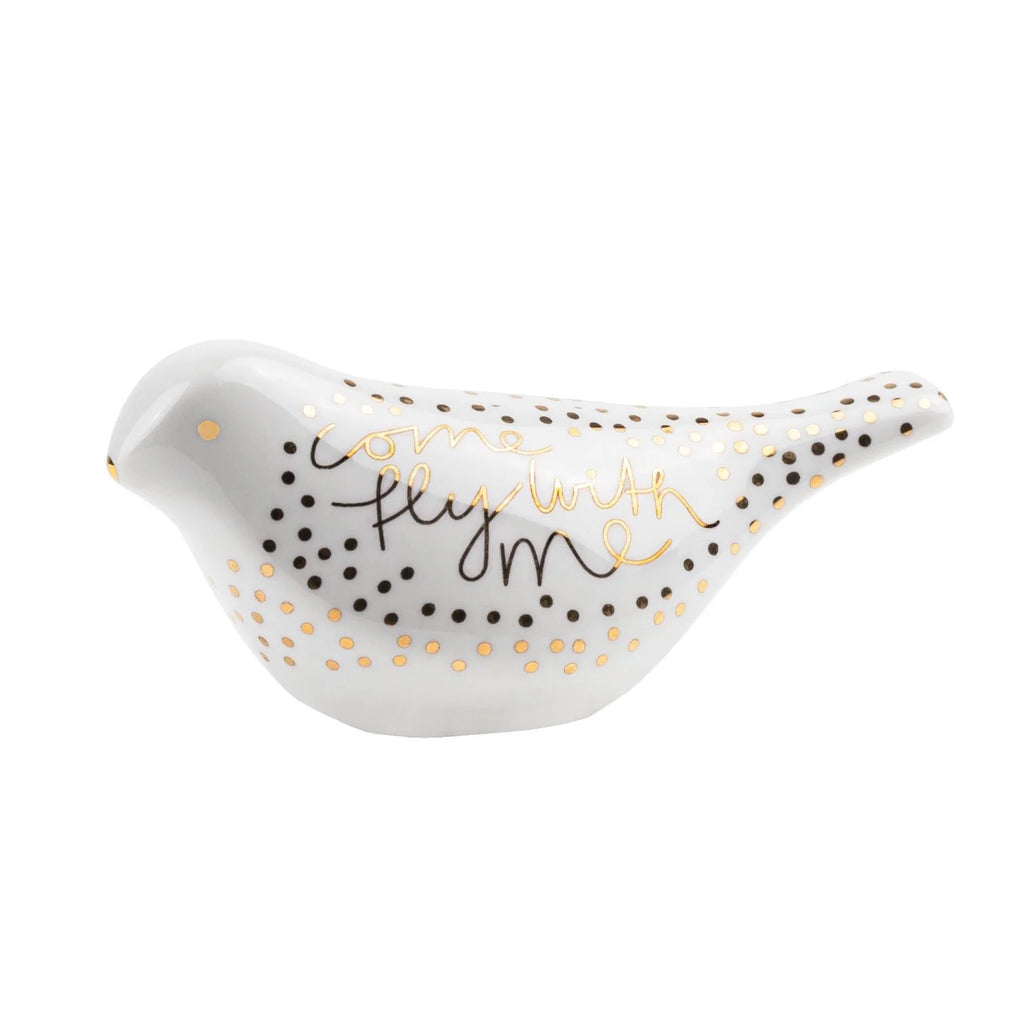 Oiseau Porcelaine "Come Fly With Me"