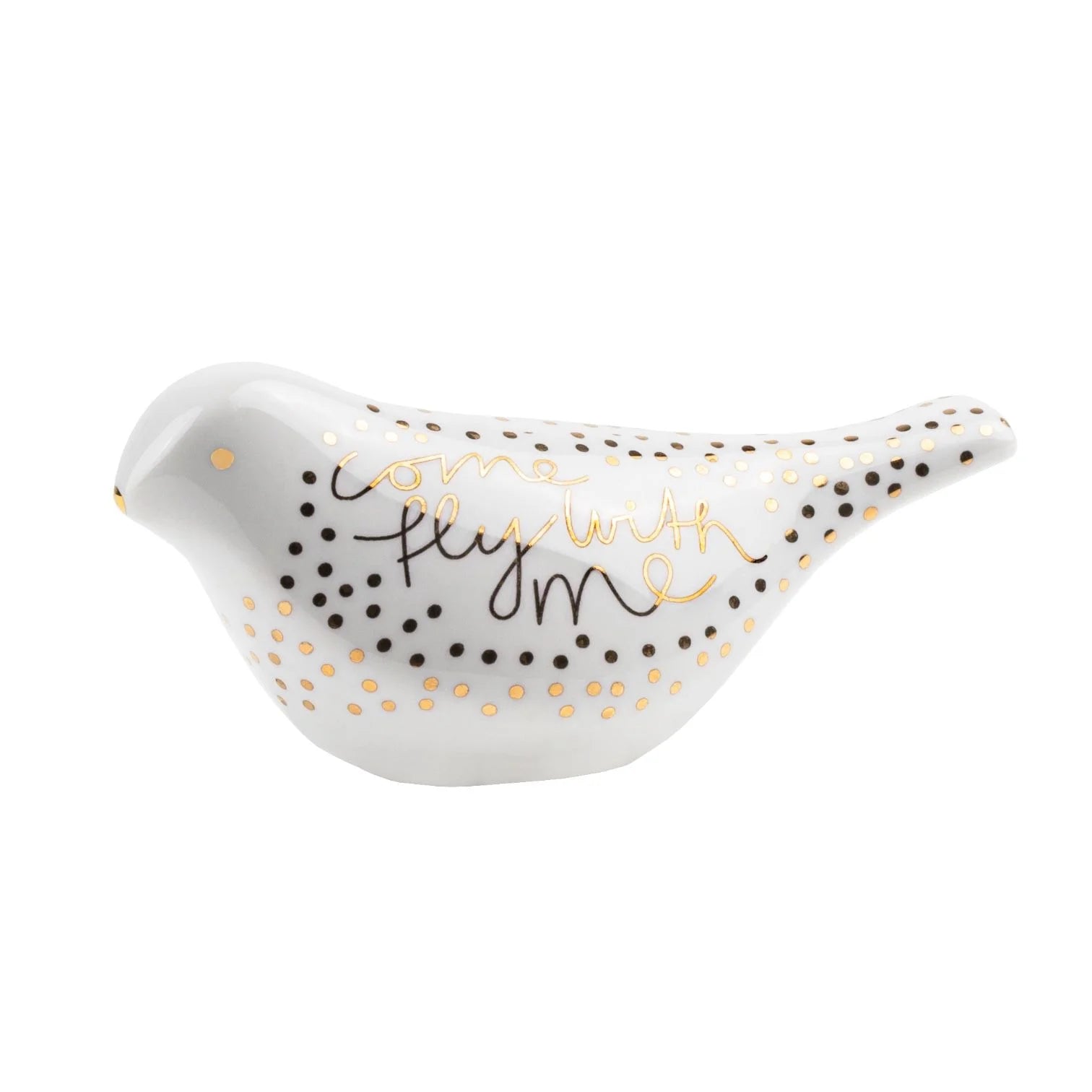 Oiseau Porcelaine "Come Fly With Me"
