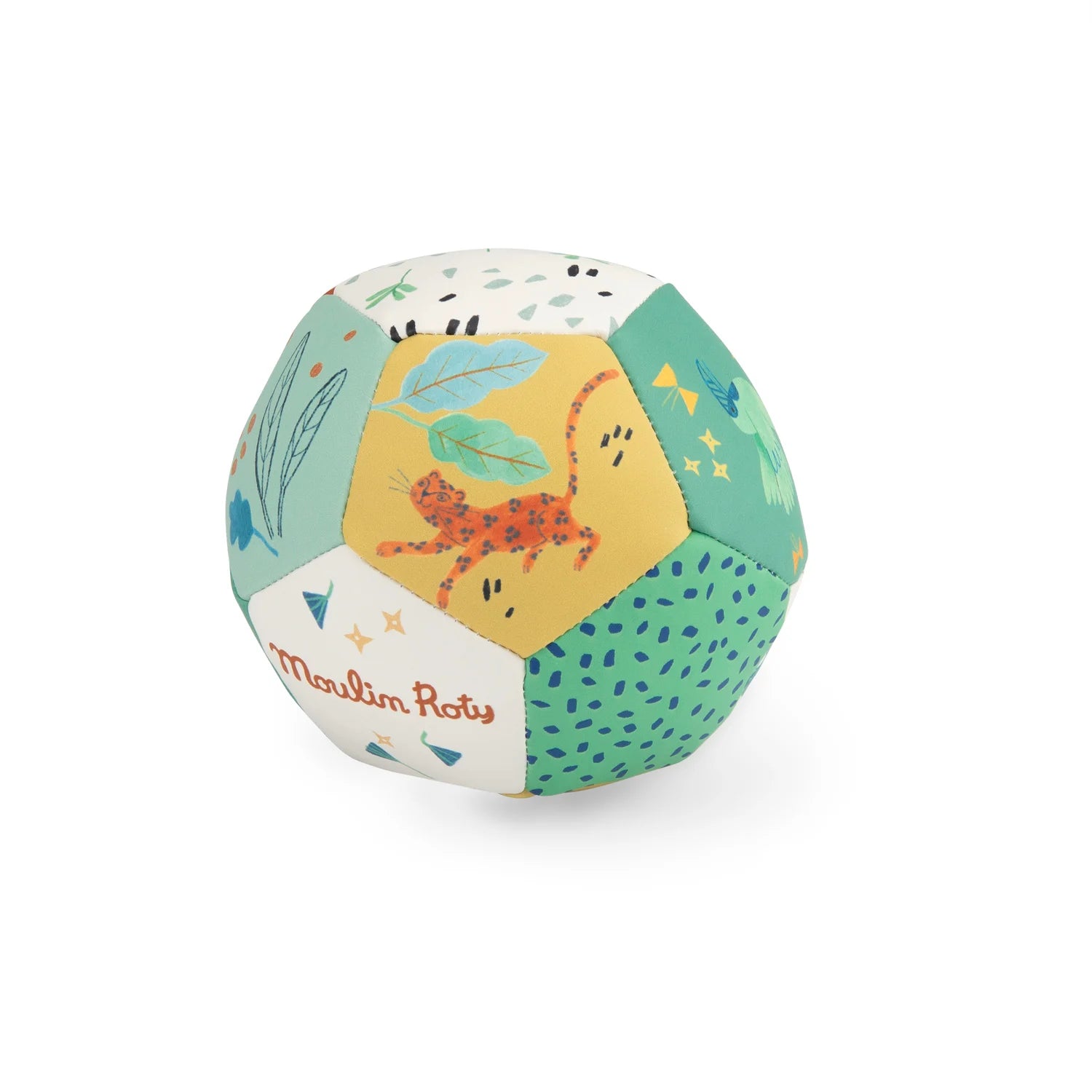 Ballon souple 10 cm - La Forêt Mawa - Multicolore