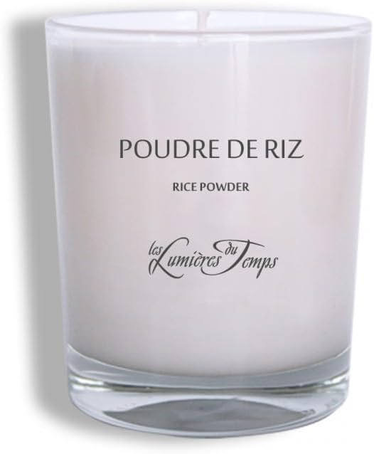 Bougie Végétale 180 g Poudre de Riz