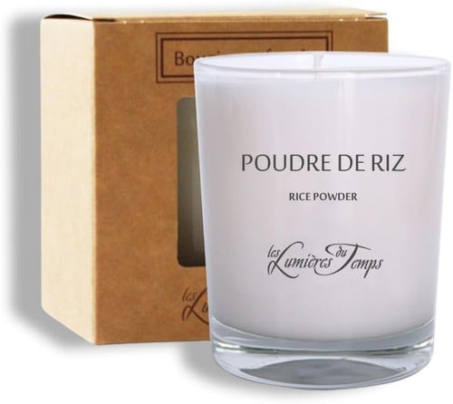 Bougie Végétale 180 g Poudre de Riz