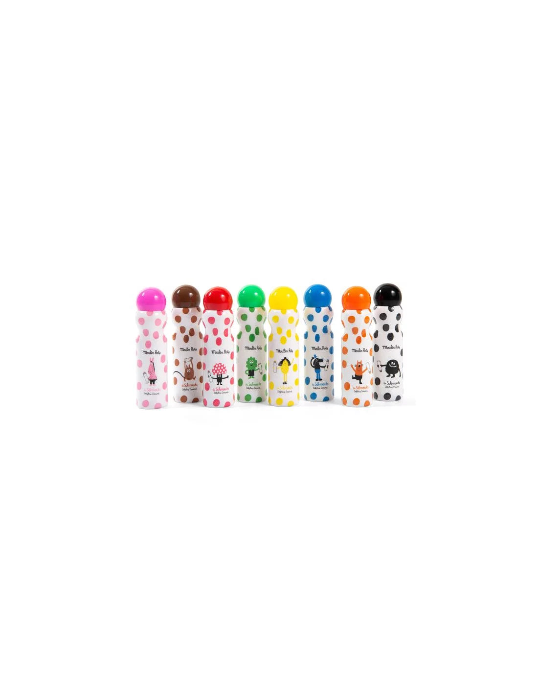 8 marqueurs tampons Les Schmouks