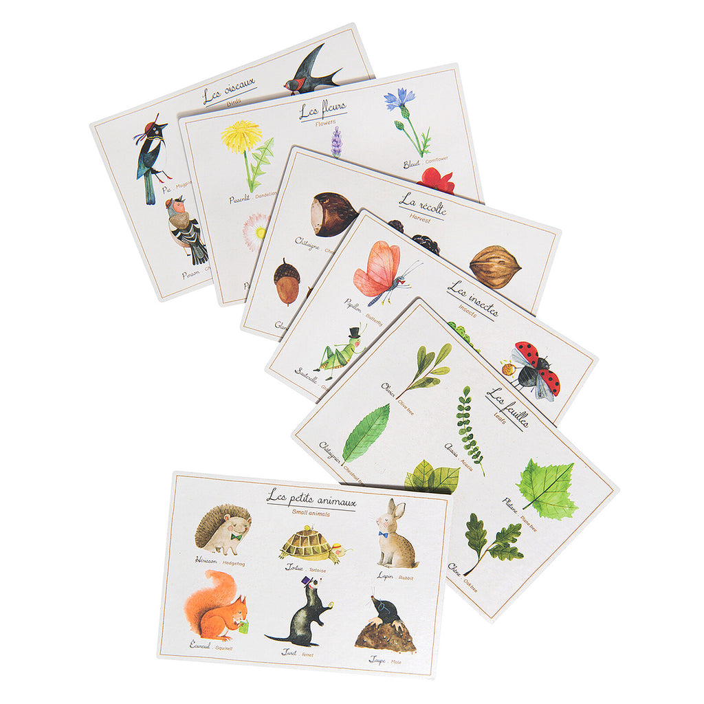 Jeu « Le loto de la nature » Le Jardin du Moulin