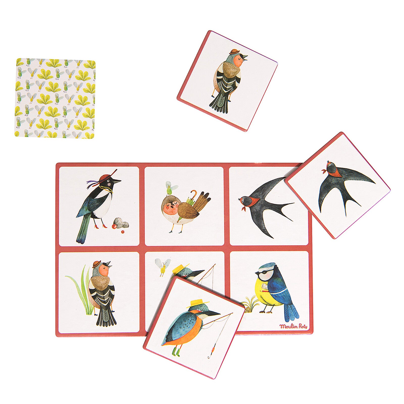 Jeu « Le loto de la nature » Le Jardin du Moulin