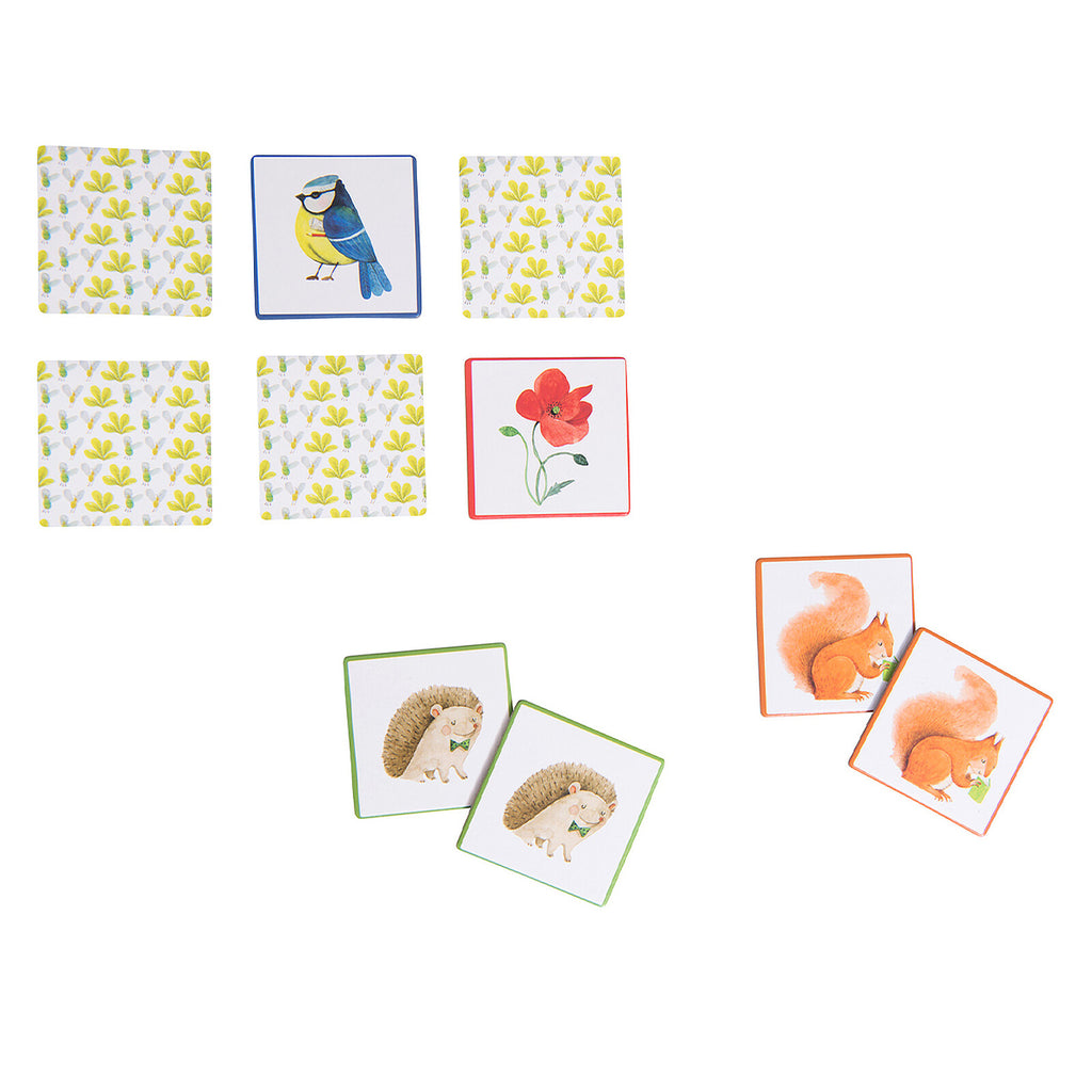 Jeu « Le mémo de la nature » Le Jardin du Moulin