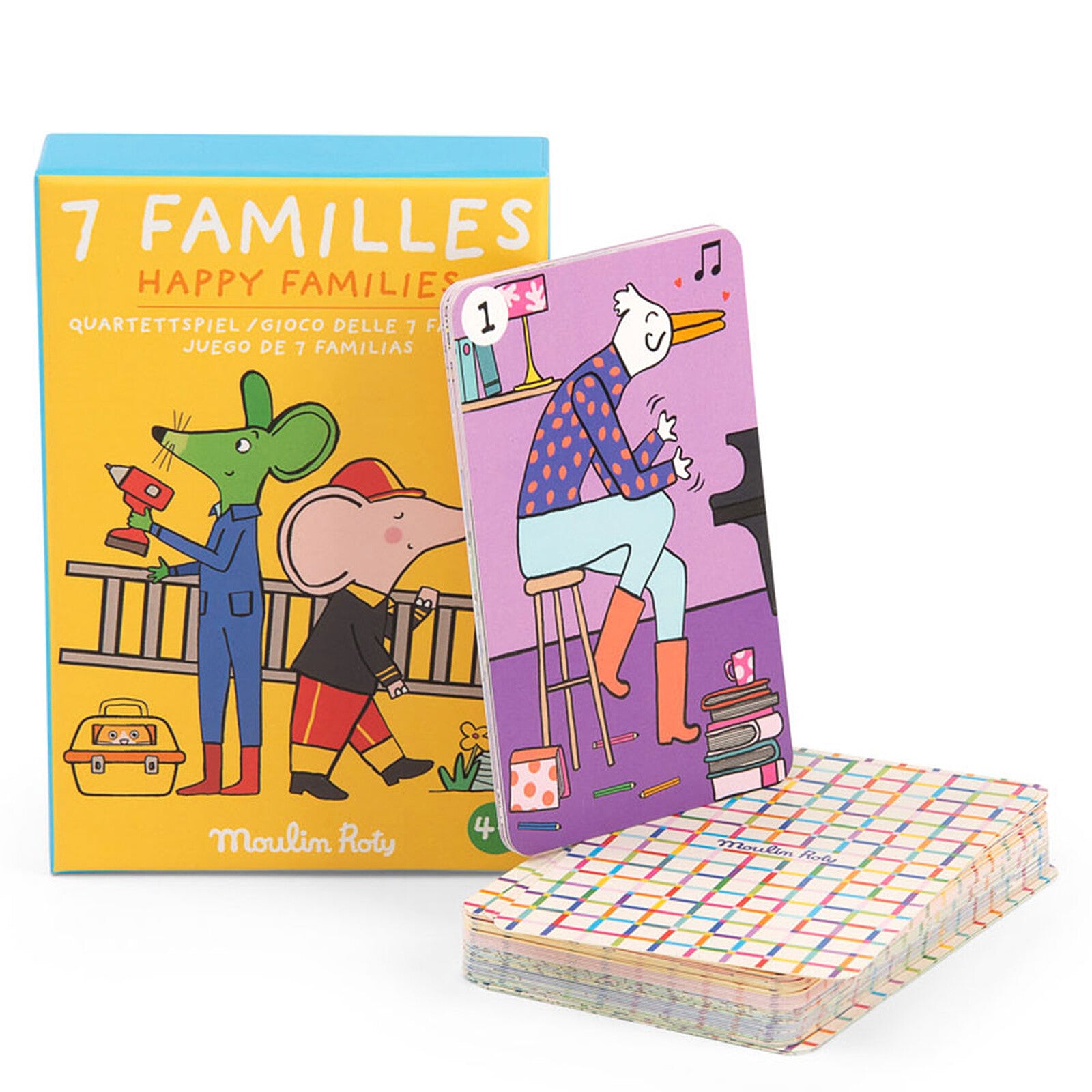 Jeu de 7 familles « Happy Families »