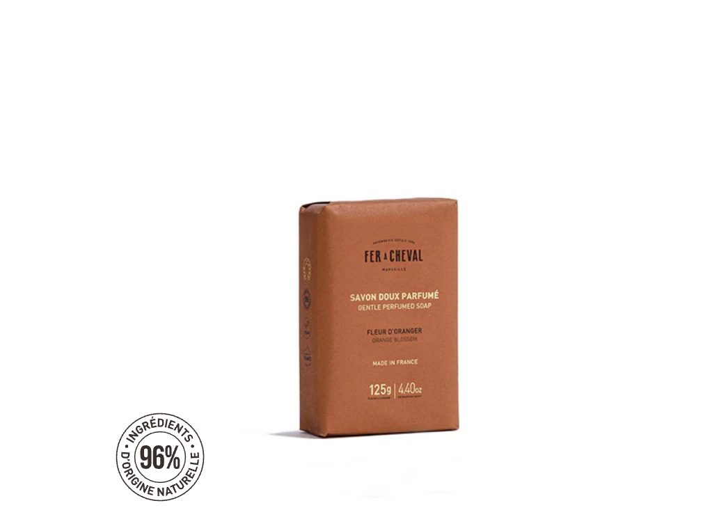 Savon Doux Parfumé Fleur d'Oranger 125g