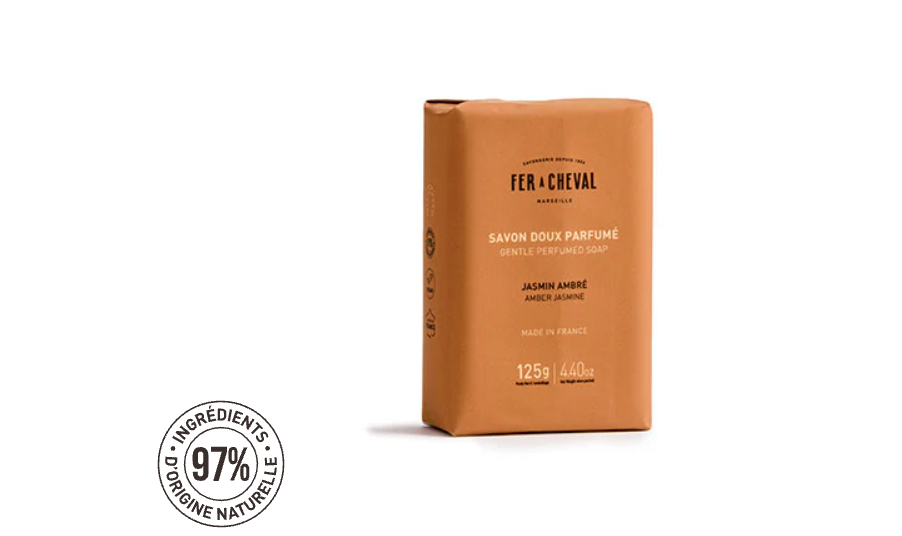 Savon Doux Parfumé Jasmin Ambré 125g