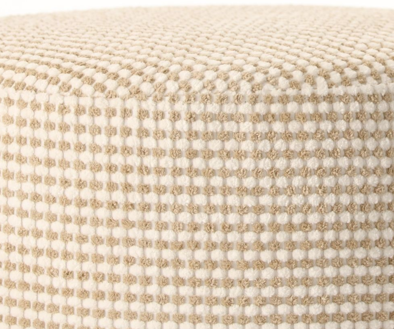Pouf Livia Ecru
