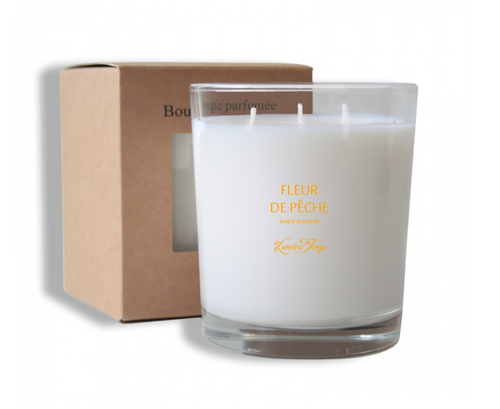 Bougie Végétale 350 g Fleur de Pêche