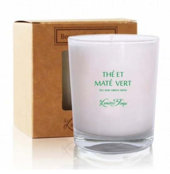 Bougie Végétale 180 g Thé et Maté Vert