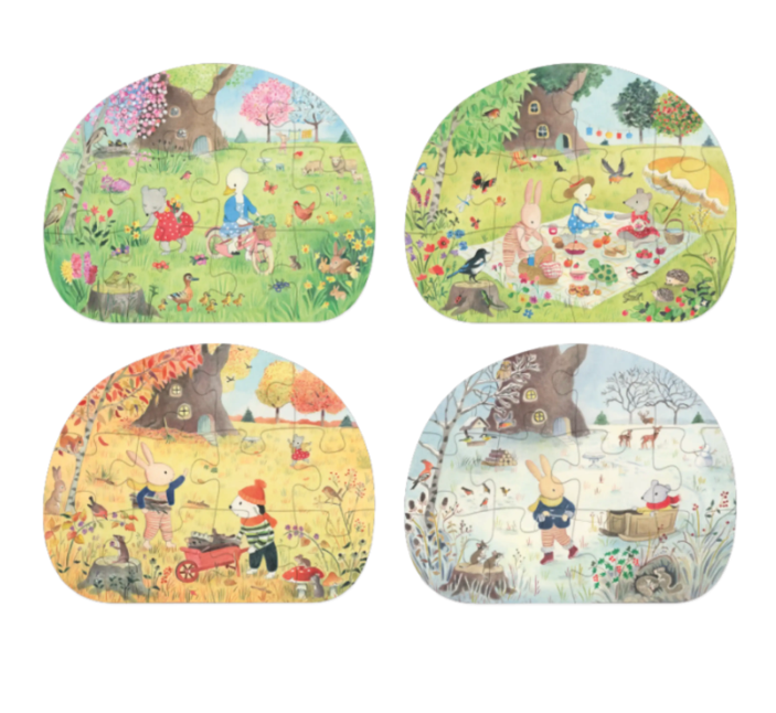 Puzzle Les 4 Saisons "La Grande Famille"