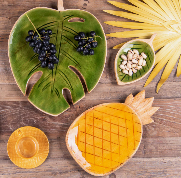 Planche feuille Tropical 26,7x20,2 cm