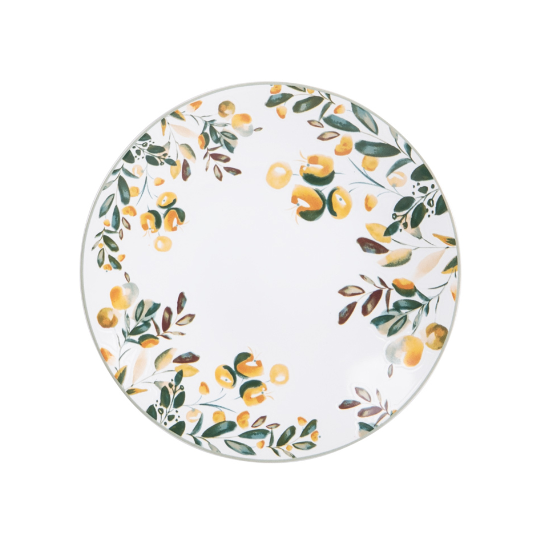 Coffret de 6 assiettes à dessert 21 cm Summer