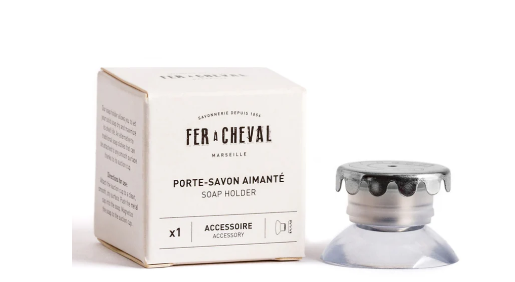 Porte-savon aimanté