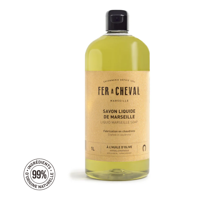 Savon Liquide de Marseille à l'Huile d'Olive 1L