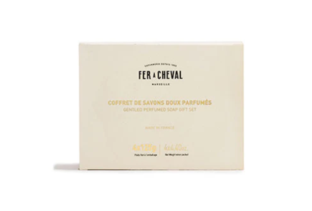 Coffret de Savons Doux Parfumés 4 x 125g