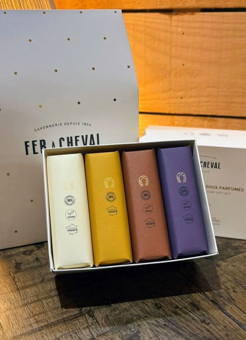 Coffret de Savons Doux Parfumés 4 x 125g