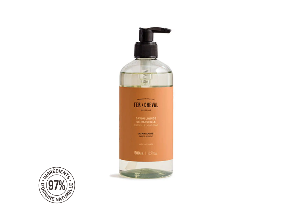 Savon Liquide de Marseille Jasmin Ambré 500ml