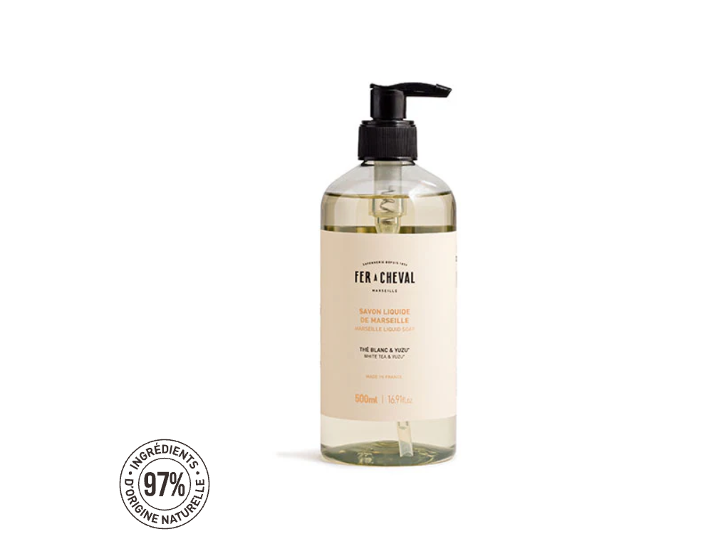 Savon Liquide de Marseille Thé Blanc & Yuzu 500 ml