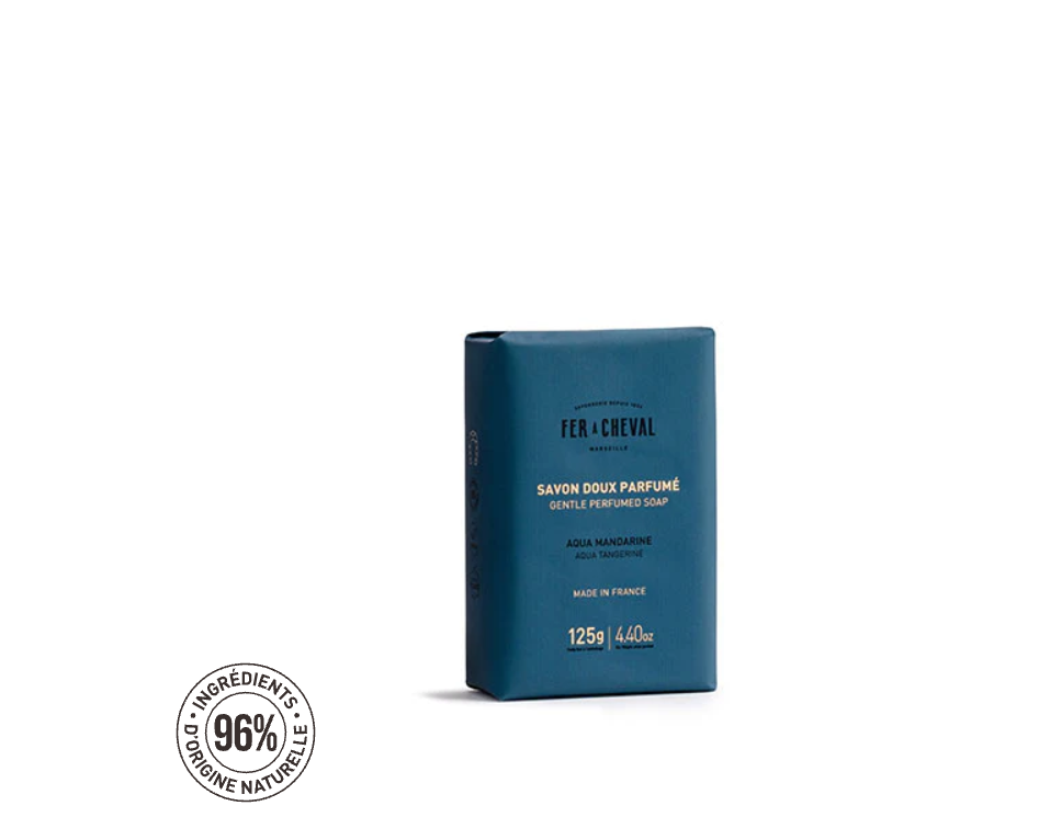 Savon Doux Parfumé Aqua Mandarine 125g
