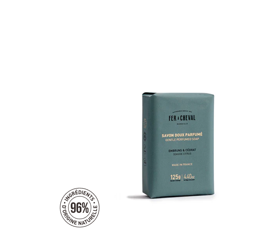 Savon Doux Parfumé Embruns & Cédrat 125g