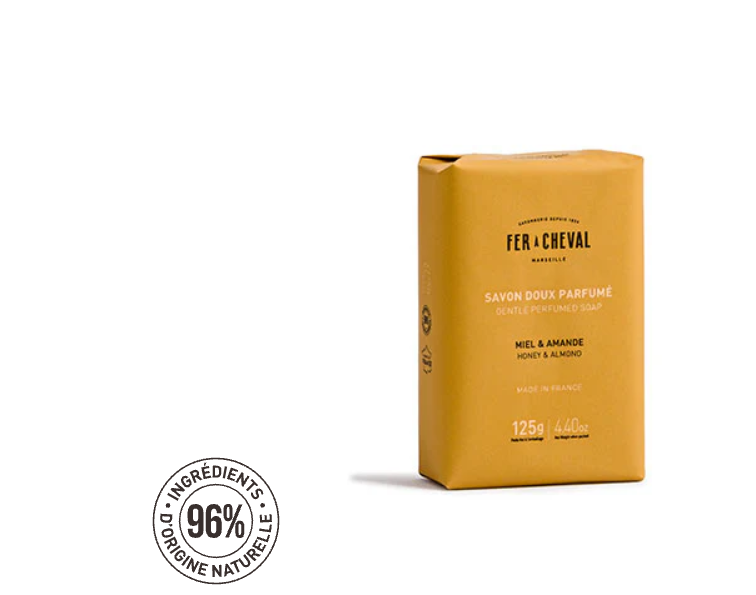 Savon Doux Parfumé Miel & Amande 125g
