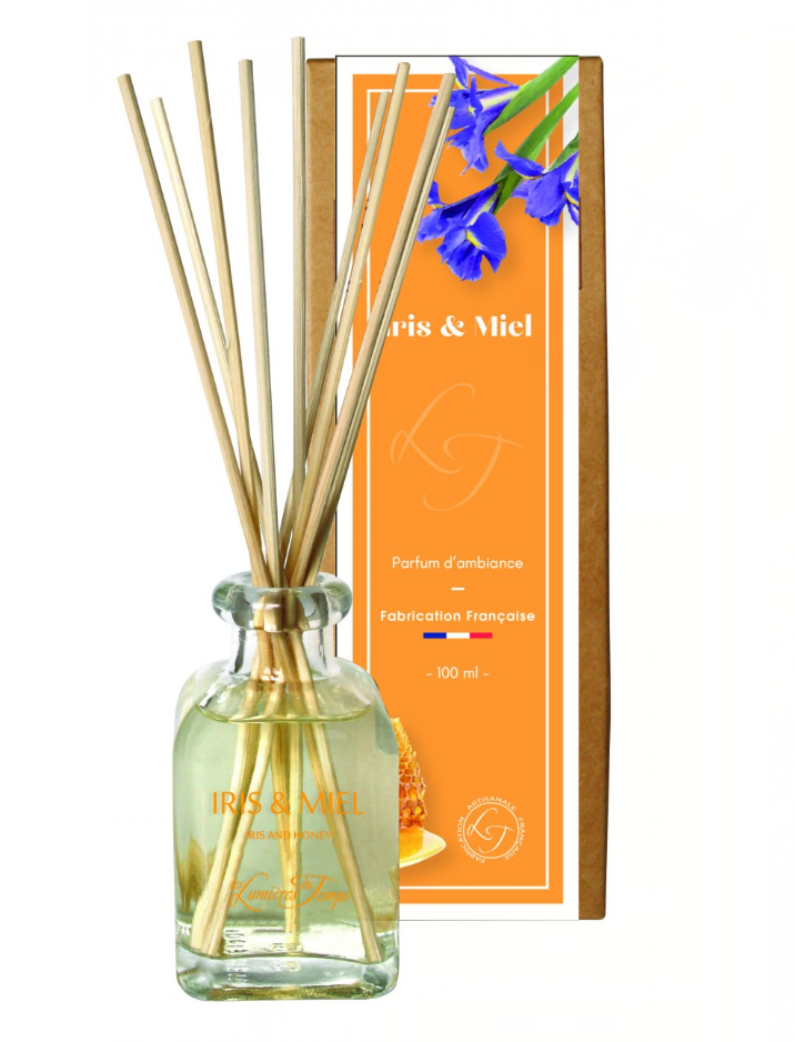 Diffuseur de parfum 100 ml – Iris & Miel