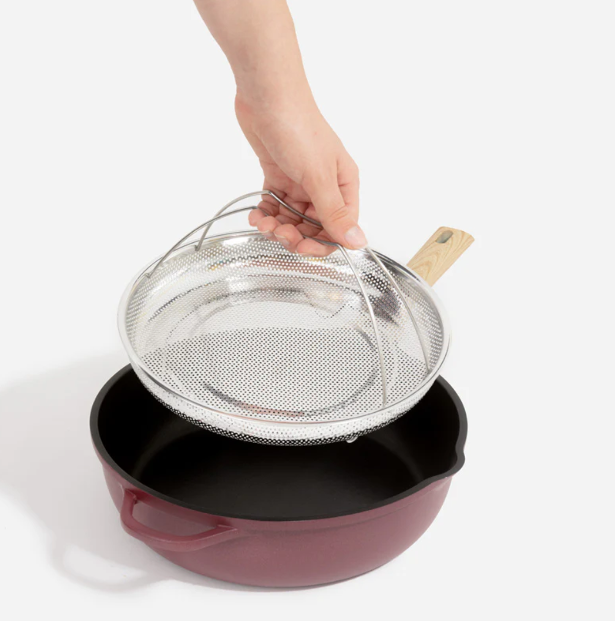 La Fabuleuse Poêle 24 cm – 8 en 1 – Rubis