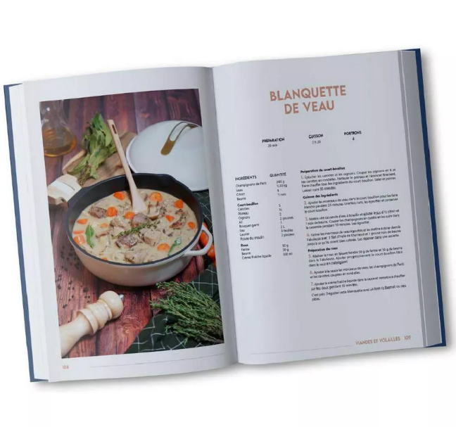 Livre de 45 recettes de l'Incroyable Cocotte - Cookut