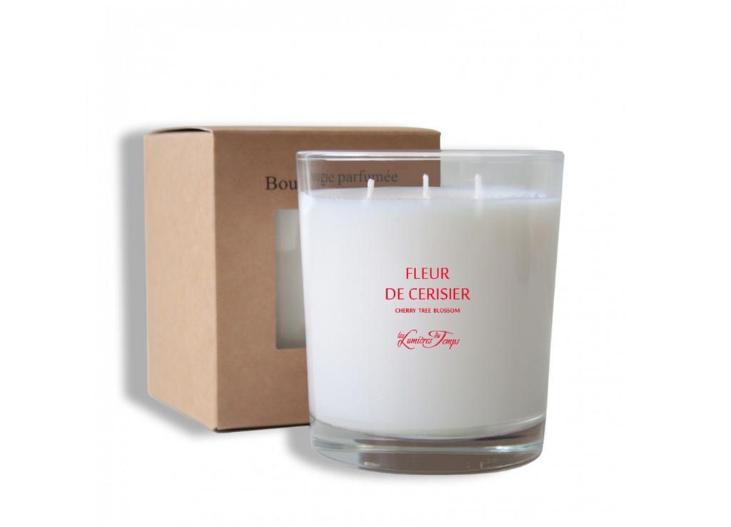 Bougie Végétale 350 g Fleur de Cerisier