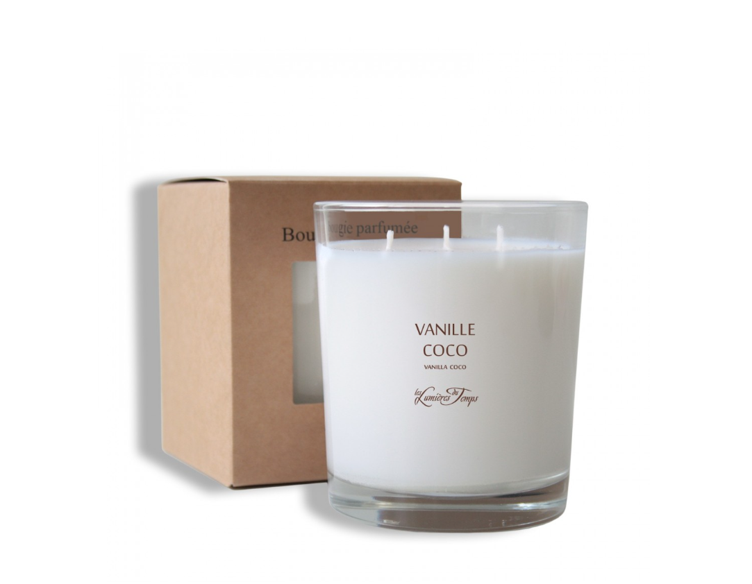 Bougie Végétale 350 g Vanille Coco