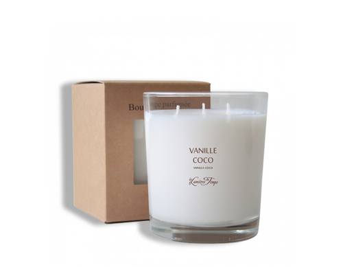 Bougie Végétale 350 g Vanille Coco