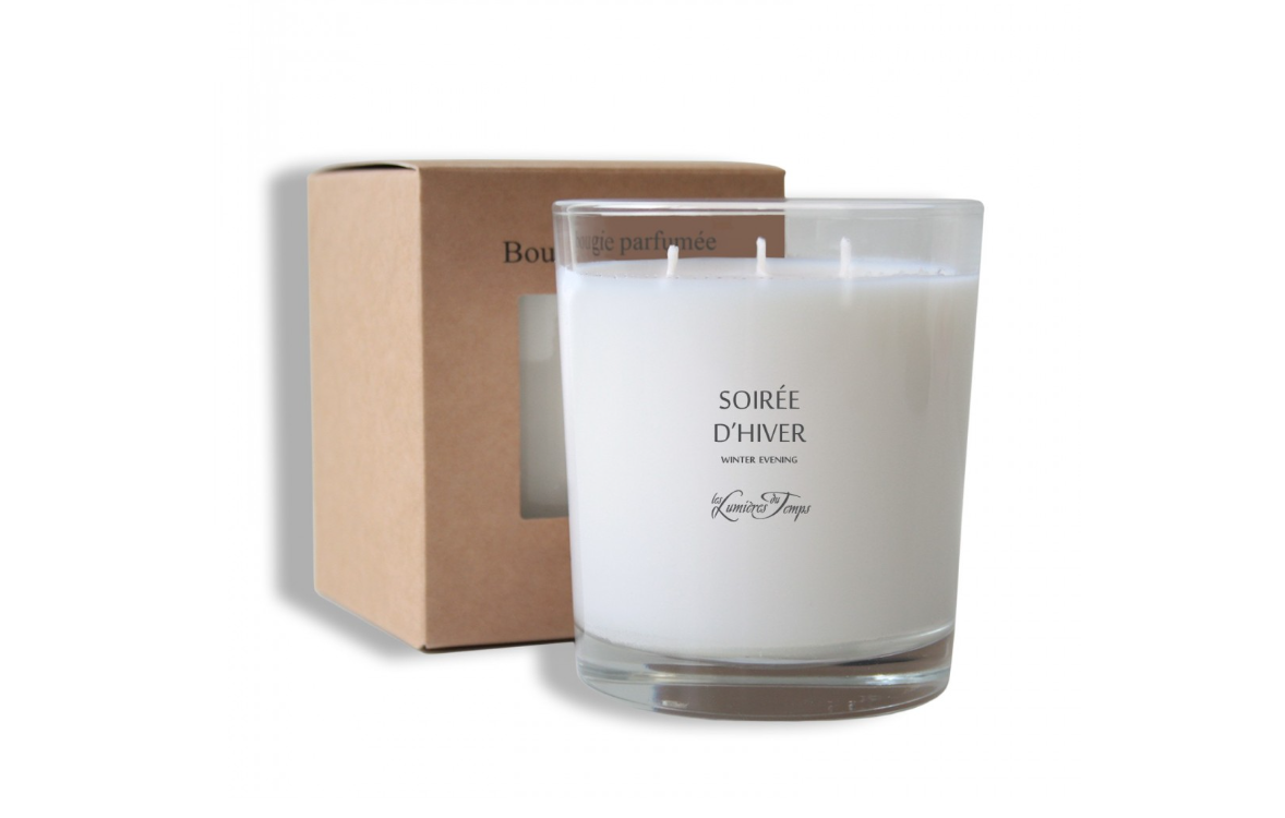 Bougie Végétale 350 g Soirée d'Hiver