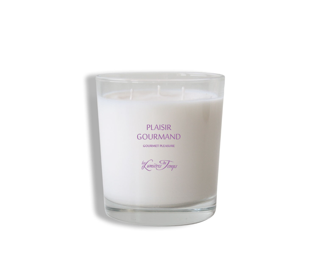 Bougie Végétale 350 g Plaisir Gourmand