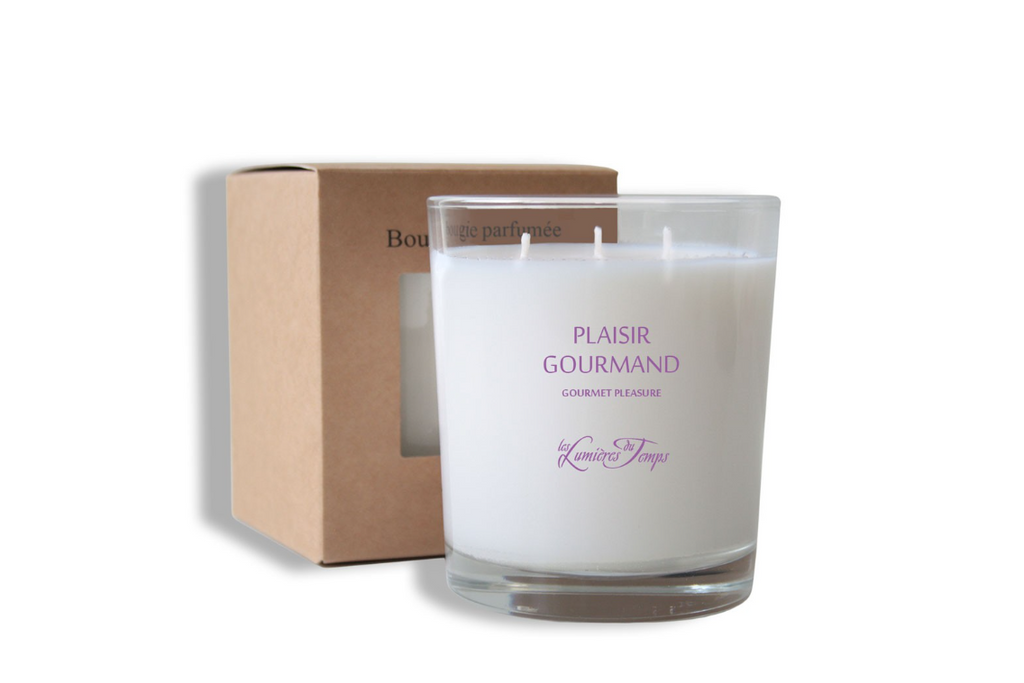 Bougie Végétale 350 g Plaisir Gourmand