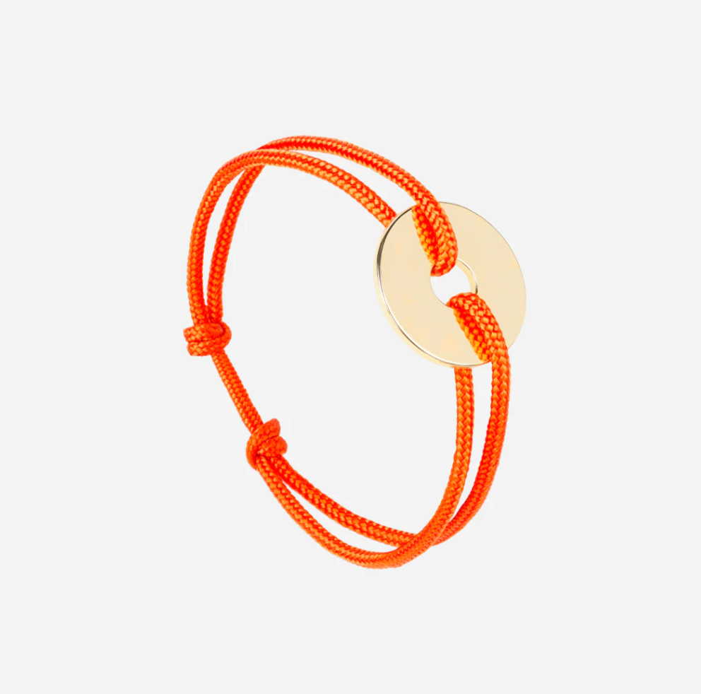Bracelet Cible 20 mm Plaqué Or