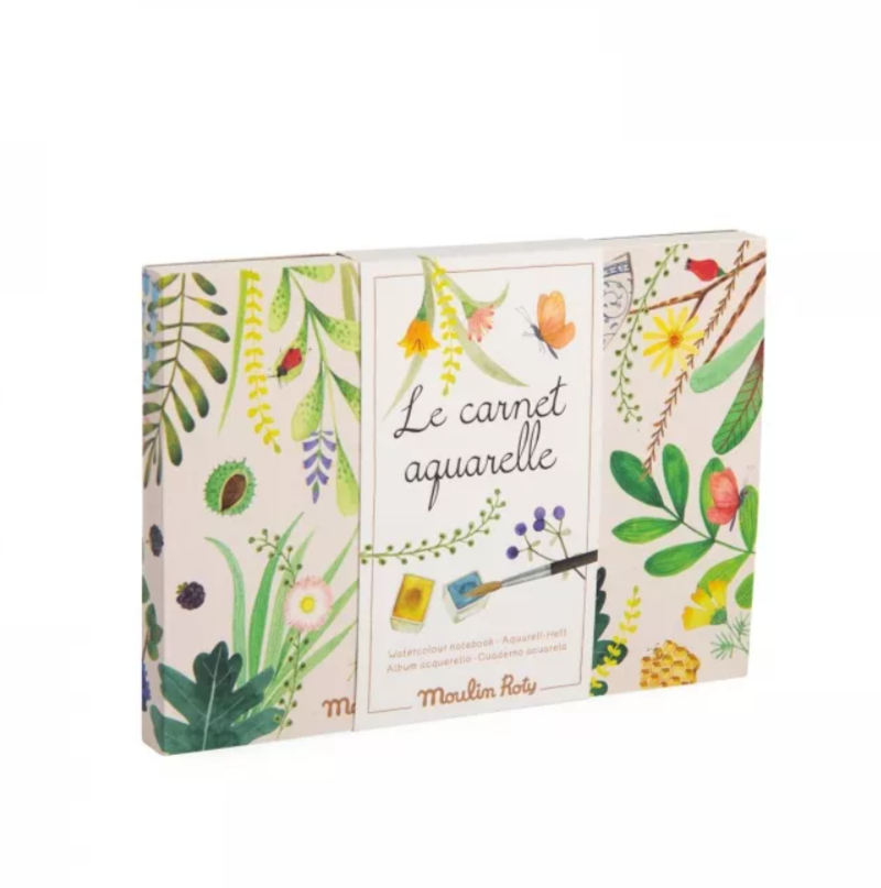 Carnet aquarelle, Moulin Roty