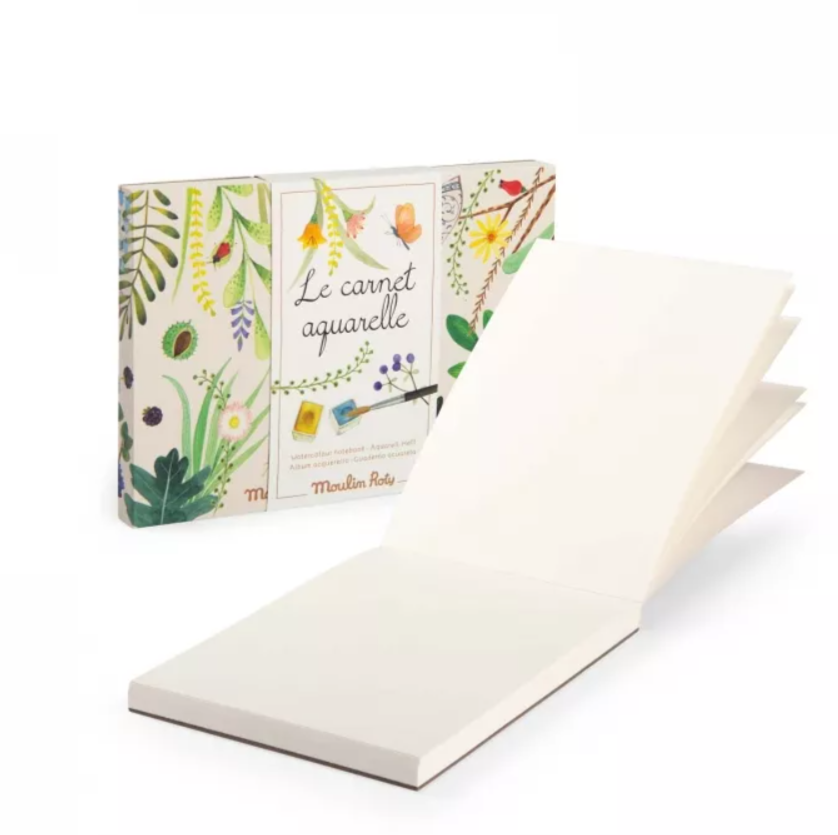 Carnet aquarelle, Moulin Roty
