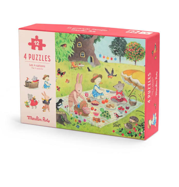 Puzzle Les 4 Saisons "La Grande Famille"