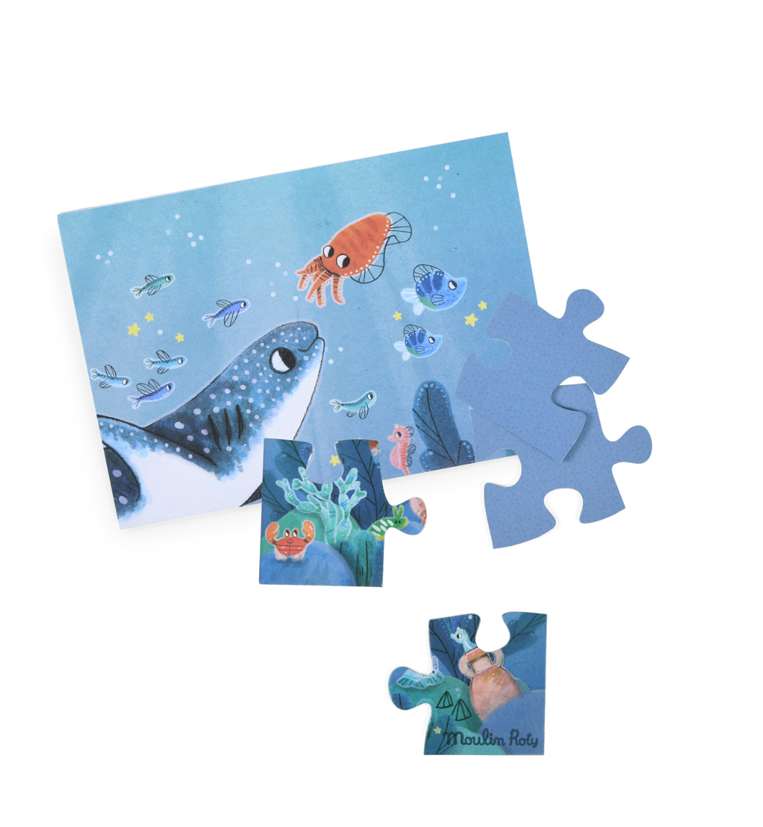 Puzzle phosphorescent Sous la mer 24 pièces