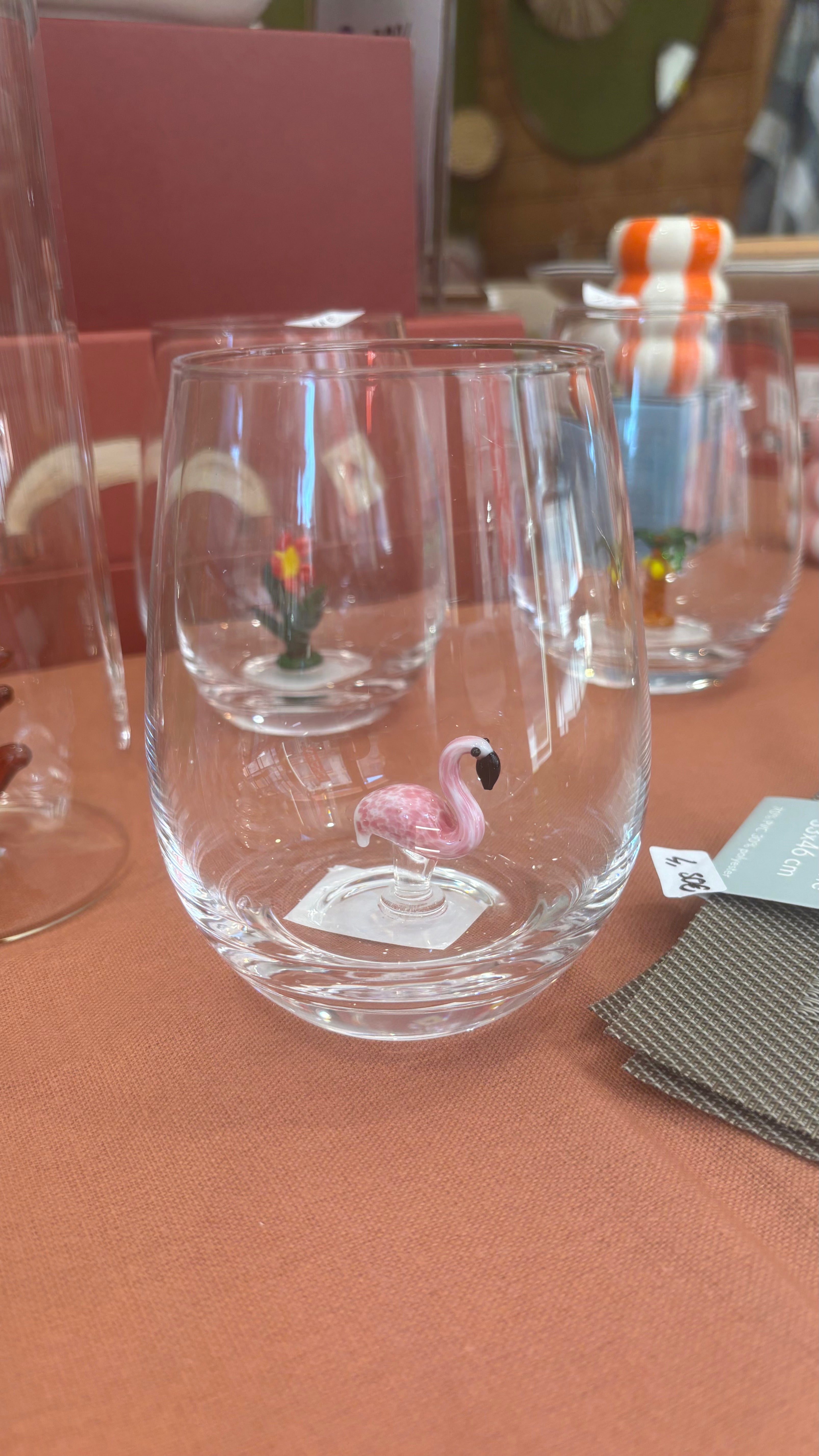 Verre Fantaisie Flamand Rose