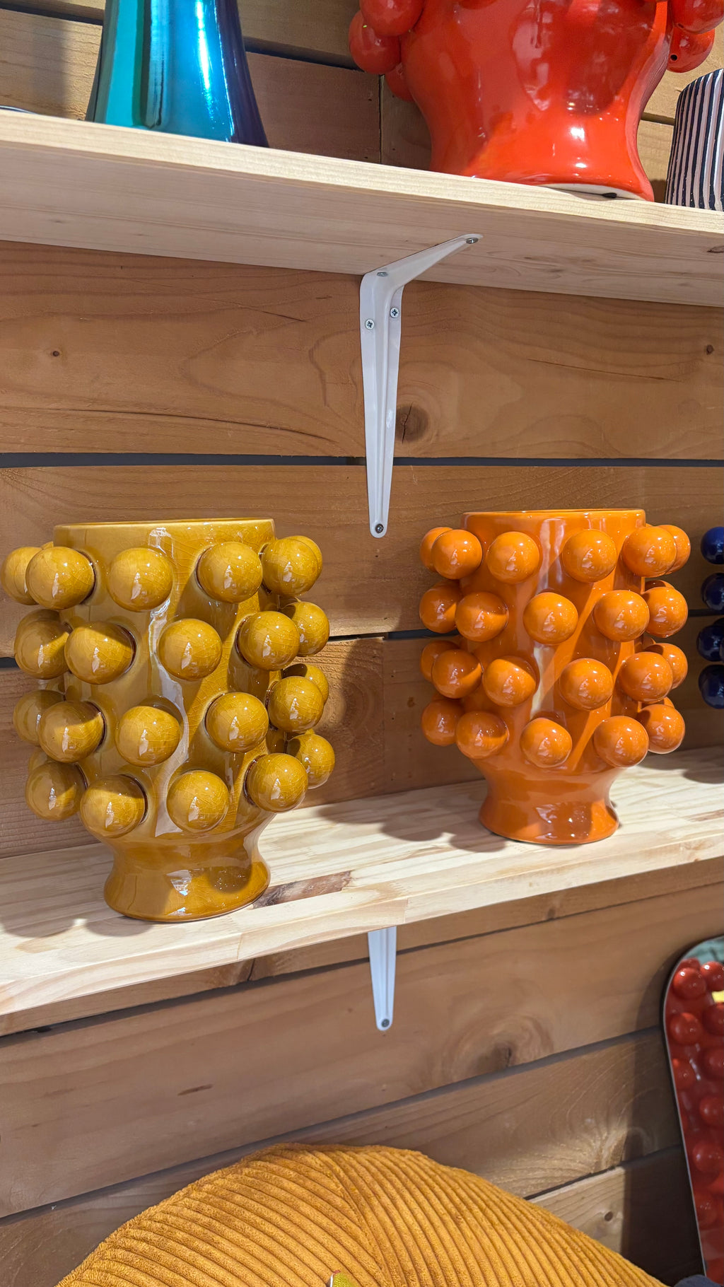 Vase Grappa Orange Petit