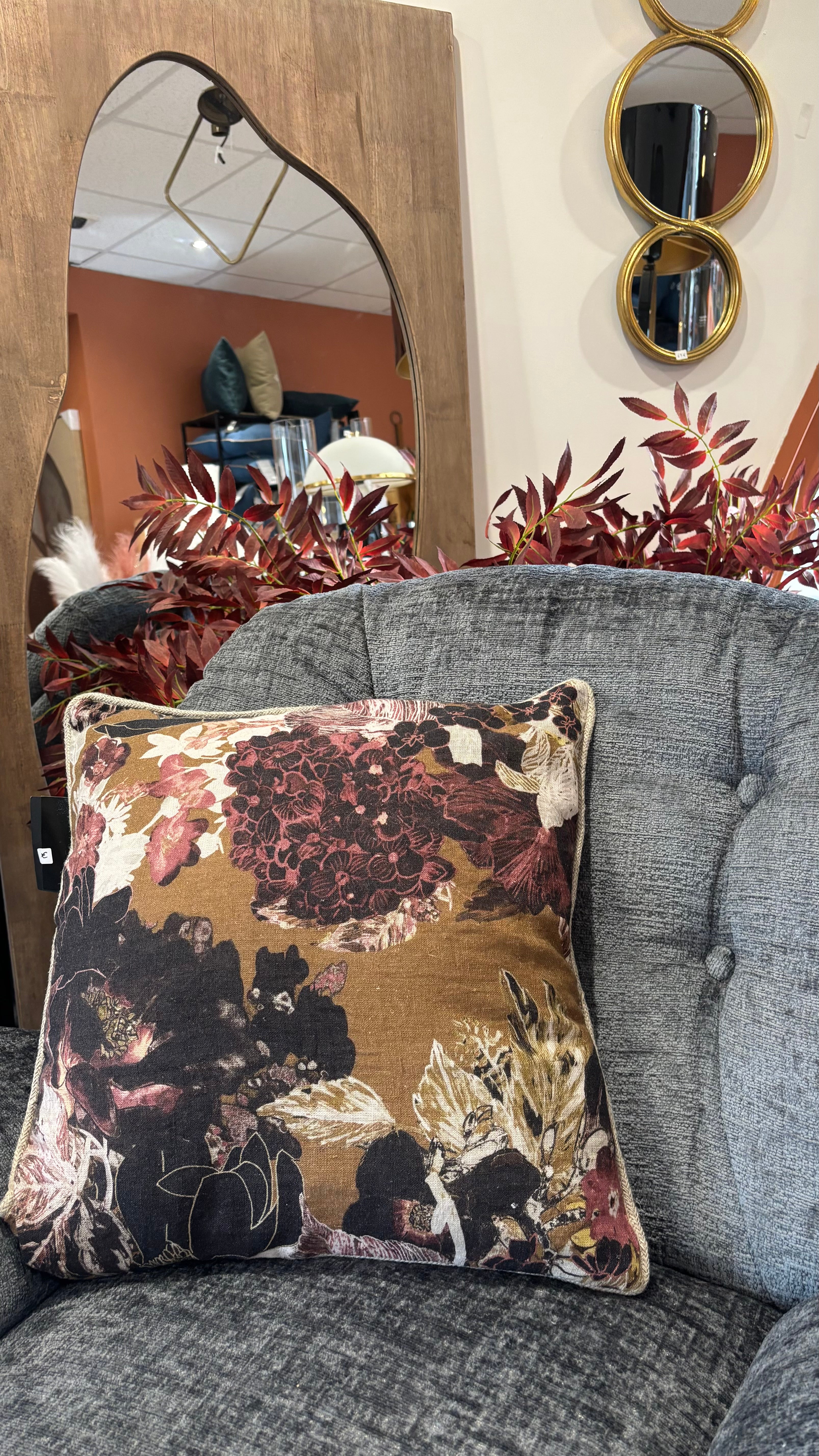 Coussin Sienne 45x45 cm Gold