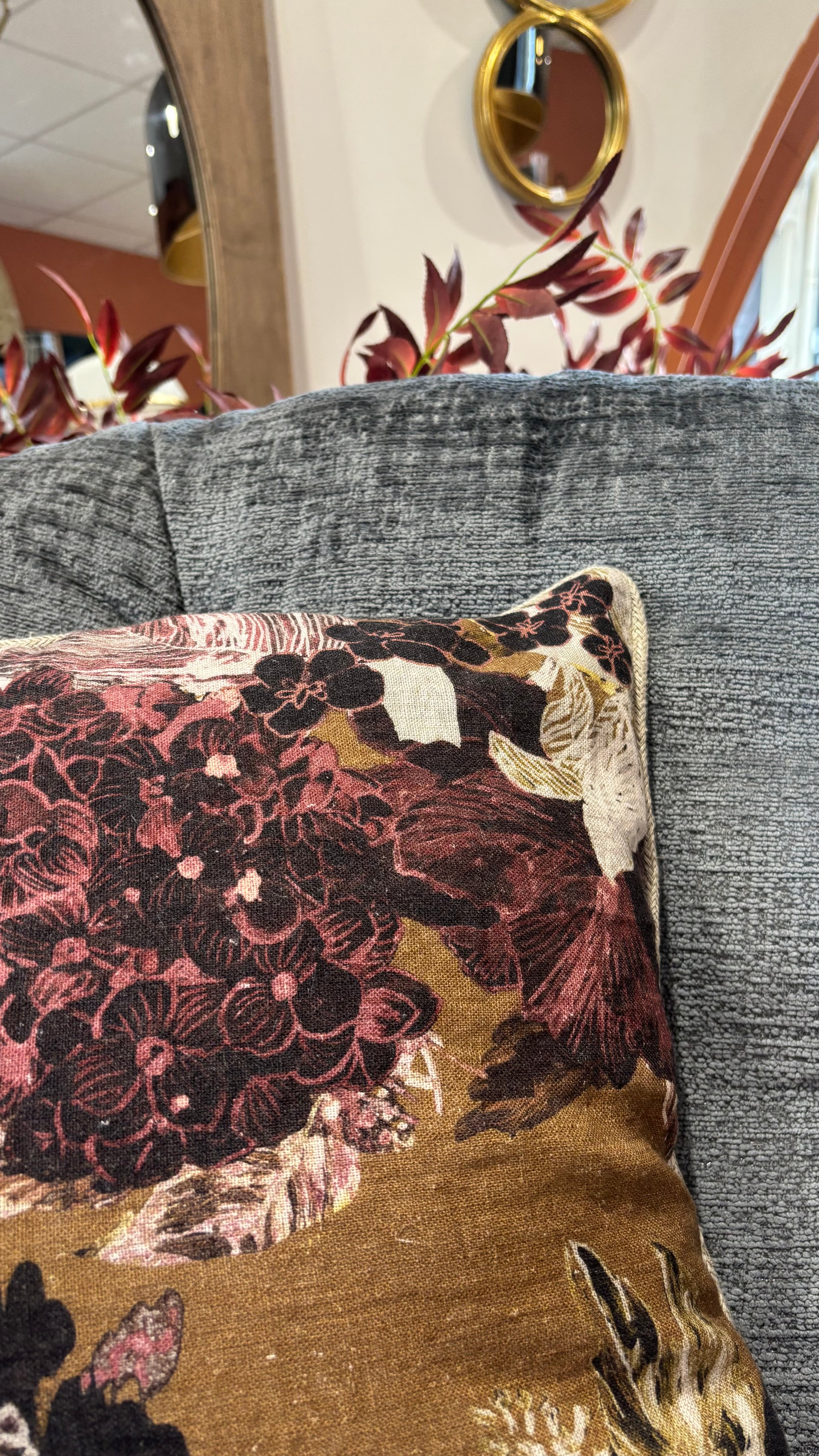 Coussin Sienne 45x45 cm Gold