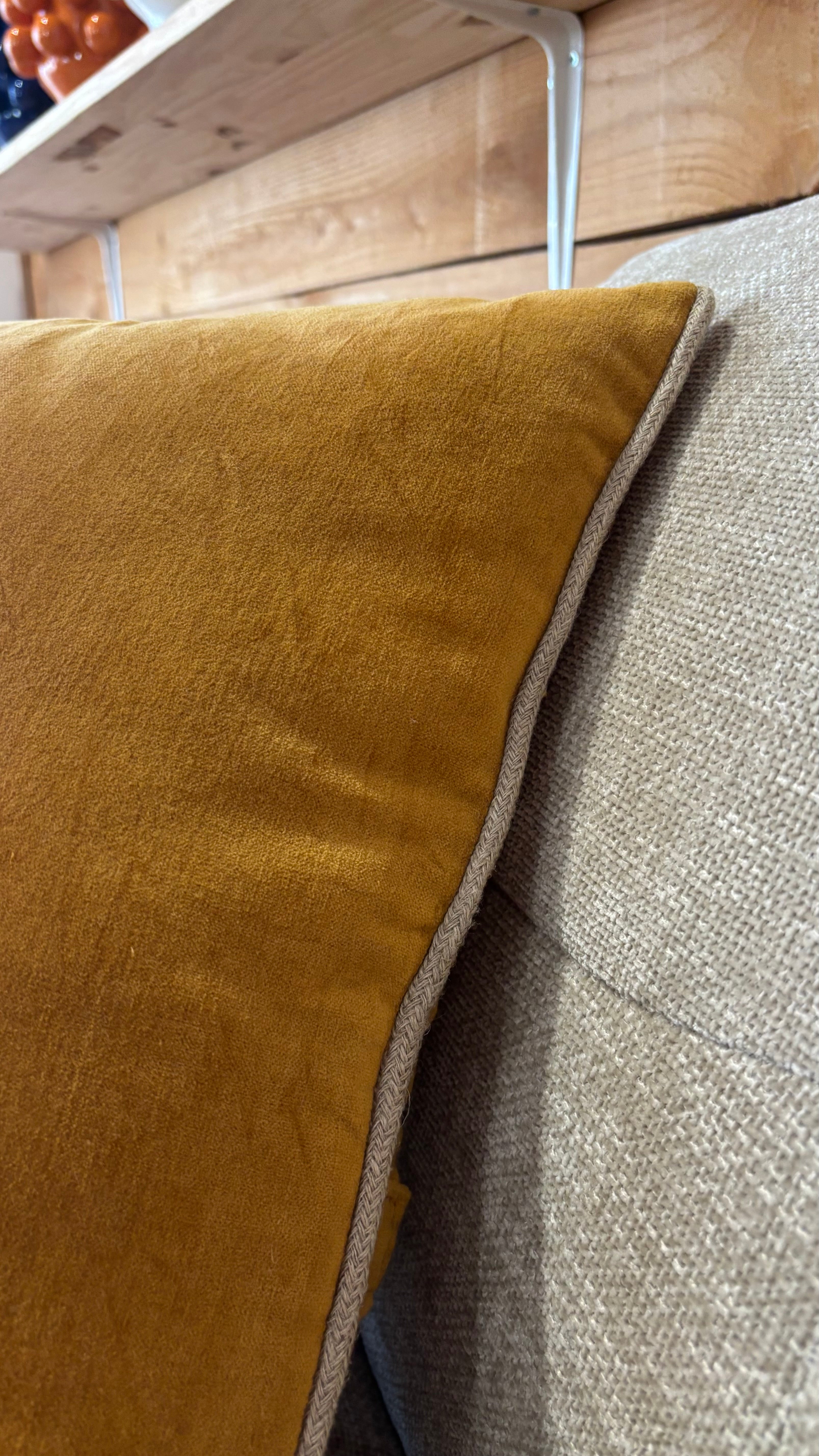 Coussin New Delhi 45x45 cm Daim