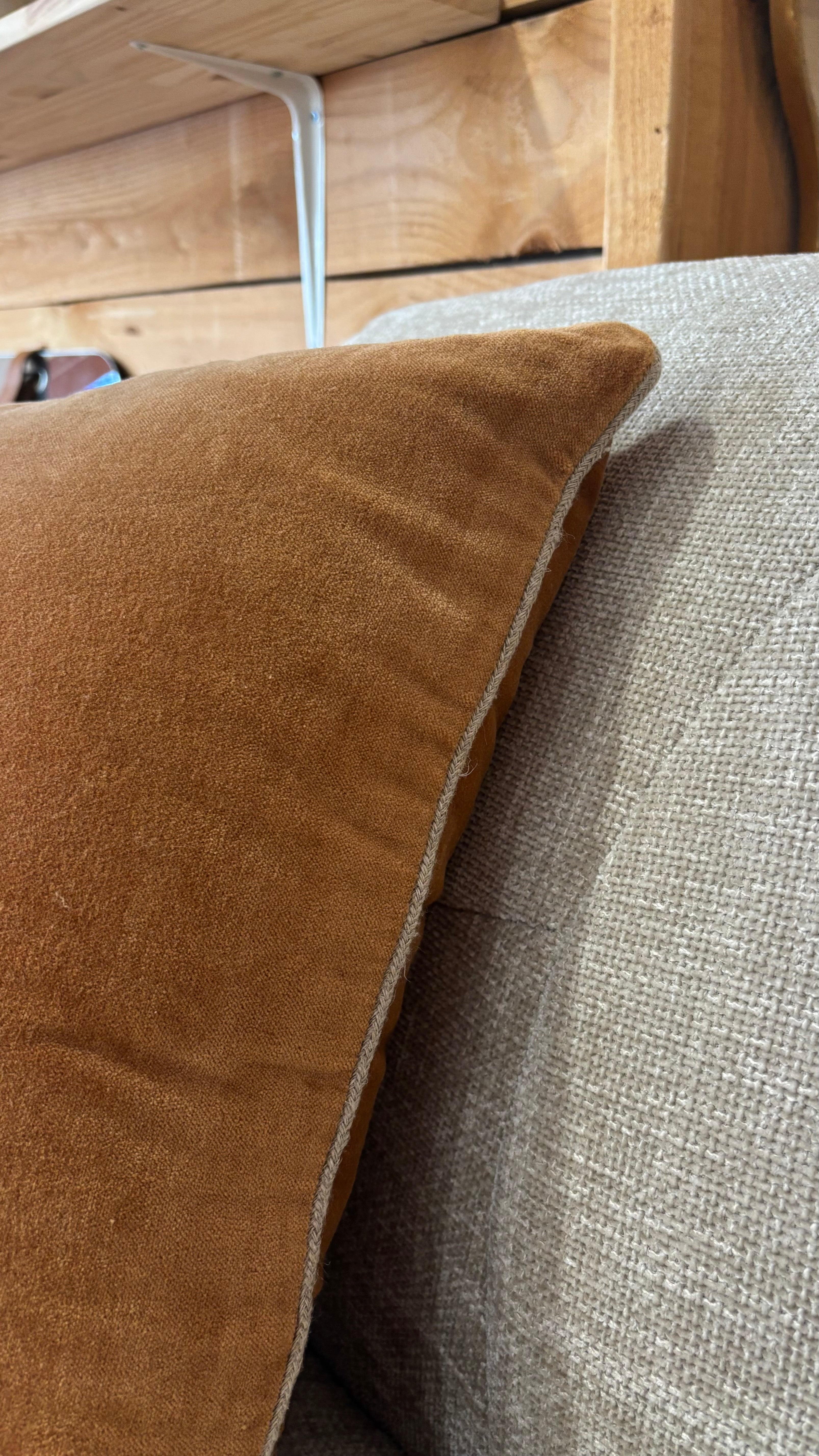 Coussin New Delhi 45x45 cm Caramel