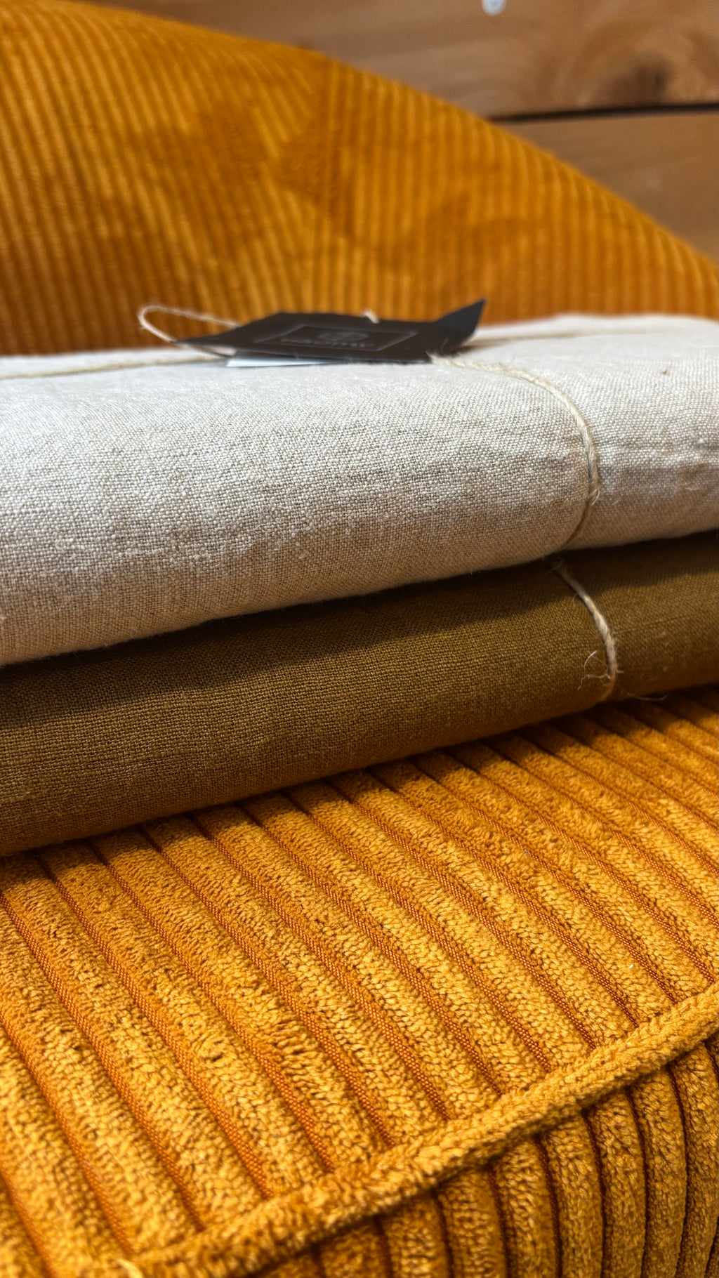 Nappe VENISE – 160x300 cm – Naturel – Lin
