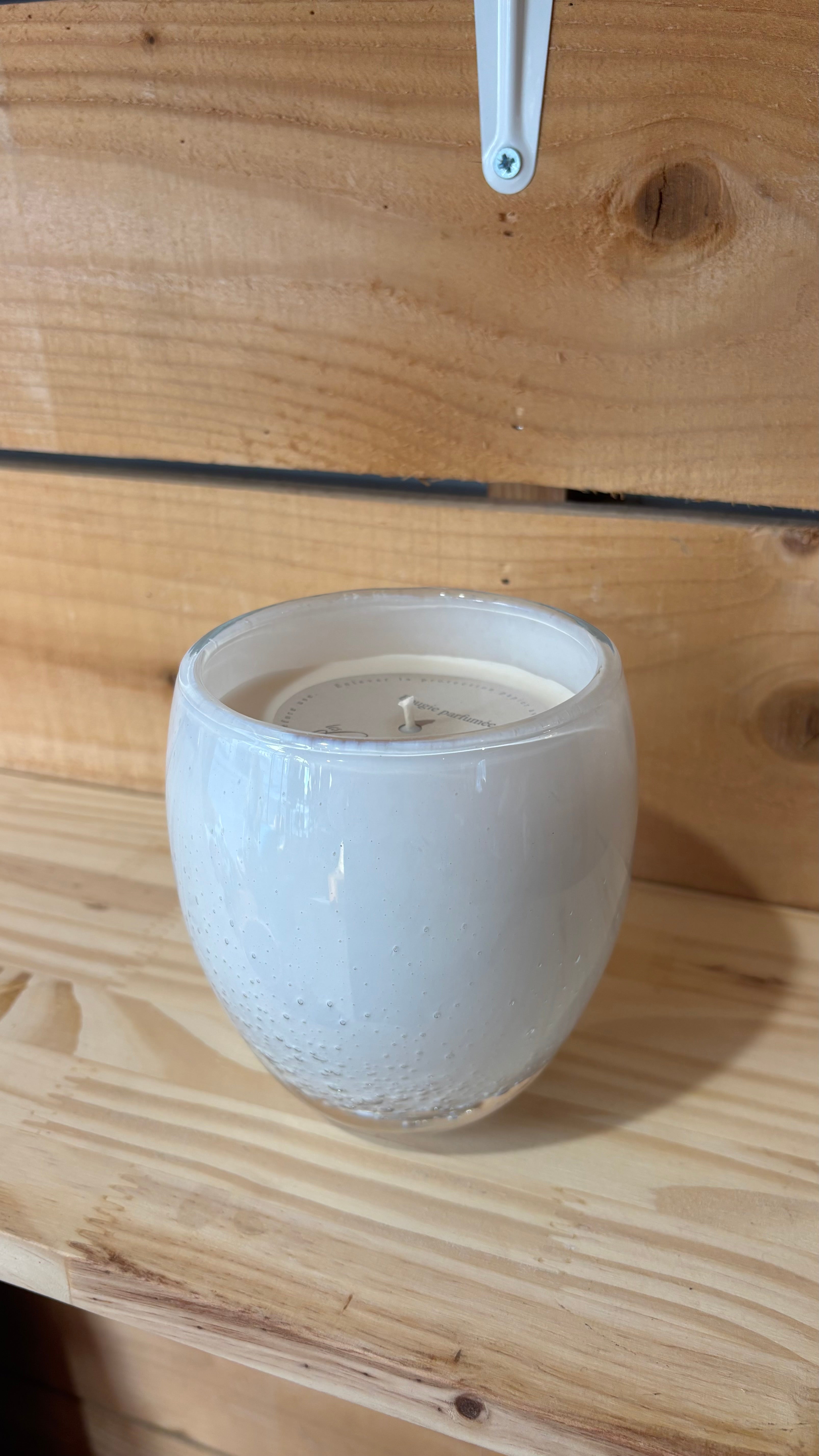 Bougie Perle PM 340g Blanche